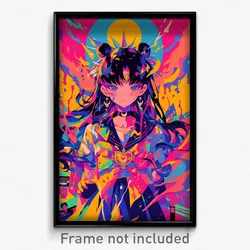 Art Poster - Dense Ramp (Psychedelic Trippy Weird 11x17 Print)