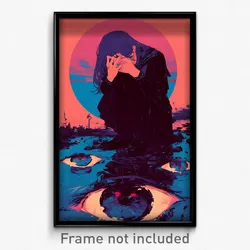 Art Poster - Secret Desolation (Psychedelic Trippy Weird 11x17 Print)