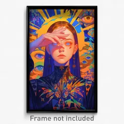 Art Poster - Tidy Spike (Psychedelic Trippy Weird 11x17 Print)