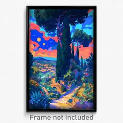 Art Poster - Rich Rome (Psychedelic Trippy Weird 11x17 Print)