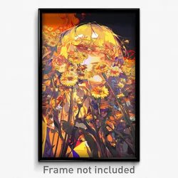 Art Poster - Grand Crop (Psychedelic Trippy Weird 11x17 Print)