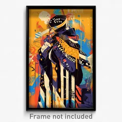 Art Poster - Active Trenches (Psychedelic Trippy Weird 11x17 Print)