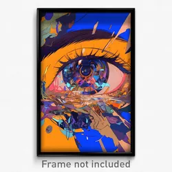 Art Poster - Neglected Realm (Psychedelic Trippy Weird 11x17 Print)