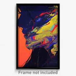 Art Poster - Damp Vienna (Psychedelic Trippy Weird 11x17 Print)