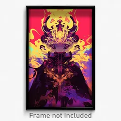 Art Poster - Villainous Principality (Psychedelic Trippy Weird 11x17 Print)