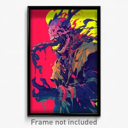 Art Poster - Sweet Pike (Psychedelic Trippy Weird 11x17 Print)