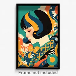 Art Poster - Wonderful Vinyl (Psychedelic Trippy Weird 11x17 Print)