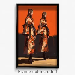 Art Poster - Bronze Catwalk (Psychedelic Trippy Weird 11x17 Print)