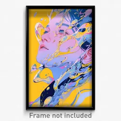 Art Poster - Lovely Plastic (Psychedelic Trippy Weird 11x17 Print)