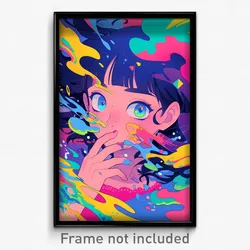 Art Poster - Nice Flood (Psychedelic Trippy Weird 11x17 Print)