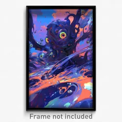 Art Poster - Mushy Duchy (Psychedelic Trippy Weird 11x17 Print)