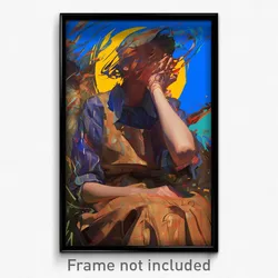 Art Poster - Authentic Crack (Psychedelic Trippy Weird 11x17 Print)