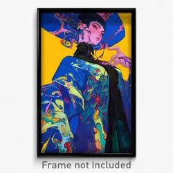 Art Poster - Modest Empire (Psychedelic Trippy Weird 11x17 Print)