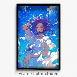 Anime Art Poster - Boy Feeling Helpless Wearing Far Flung Sundress