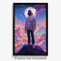 Art Poster - Amazing Tundra (Psychedelic Trippy Weird 11x17 Print)