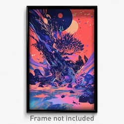 Art Poster - Prestigious Isthmus (Psychedelic Trippy Weird 11x17 Print)