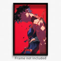 Anime Art Poster - Boy Feeling Helpless Wearing Outrageous Leotard (Print)