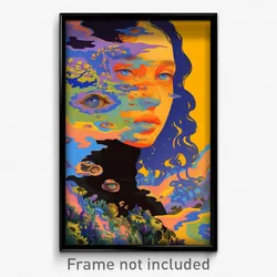 Art Poster - Great Domain (Psychedelic Trippy Weird 11x17 Print)
