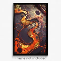 Art Poster - Unimaginable Forge (Psychedelic Trippy Weird 11x17 Print)