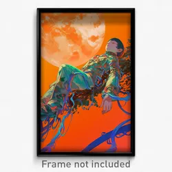 Art Poster - Golden Mews (Psychedelic Trippy Weird 11x17 Print)