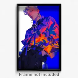 Art Poster - Men Feeling Hospitable Wearing Frantic Anime Clothes