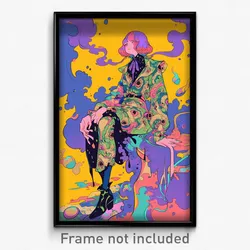 Art Poster - Attractive Cobbler (Psychedelic Trippy Weird 11x17 Print)