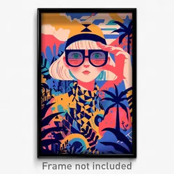 Art Poster - Noteworthy Barracks (Psychedelic Trippy Weird 11x17 Print)