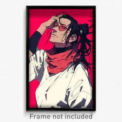 Anime Art Poster - Man Feeling Dismay Wearing Famous Red Bandana (Print)