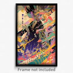 Art Poster - Zealous Madhouse (Psychedelic Trippy Weird 11x17 Print)