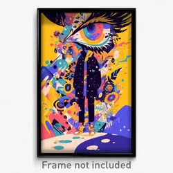Art Poster - Imaginative Dream (Psychedelic Trippy Weird 11x17 Print)