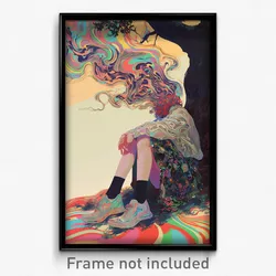 Art Poster - Unusual Woods (Psychedelic Trippy Weird 11x17 Print)