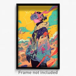 Art Poster - Extra Small Scar (Psychedelic Trippy Weird 11x17 Print)