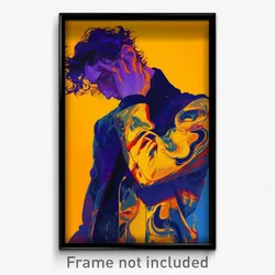 Art Poster - Man Feeling Schadenfreude Wearing Cheery Bikesuit (Print)