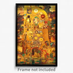 Art Poster - Remote Priory (Psychedelic Trippy Weird 11x17 Print)