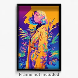 Art Poster - Electric Pass (Psychedelic Trippy Weird 11x17 Print)