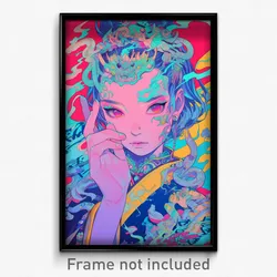 Art Poster - Harmonious Keep (Psychedelic Trippy Weird 11x17 Print)