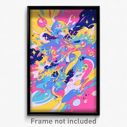Art Poster - Noted School (Psychedelic Trippy Weird 11x17 Print)