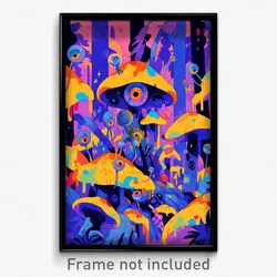 Art Poster - Measly Outback (Psychedelic Trippy Weird 11x17 Print)