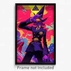 Art Poster - Villainous Schnitzel (Psychedelic Trippy Weird 11x17 Print)