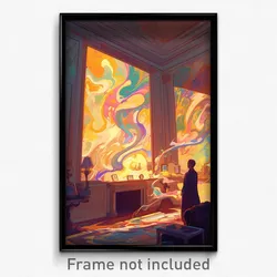 Art Poster - Well Made Chamber (Psychedelic Trippy Weird 11x17 Print)