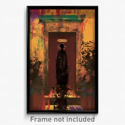 Art Poster - Superficial Antechamber (Psychedelic Trippy Weird 11x17 Print)
