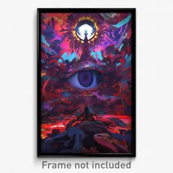 Art Poster - Imaginative Tabernacle (Psychedelic Trippy Weird 11x17 Print)