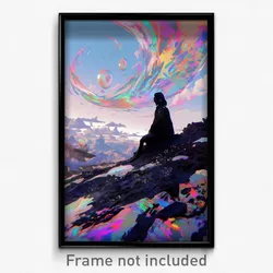 Art Poster - Accurate Realm (Psychedelic Trippy Weird 11x17 Print)