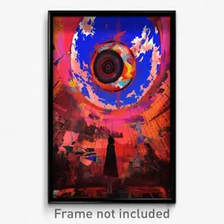 Art Poster - Quirky Peak (Psychedelic Trippy Weird 11x17 Print)