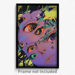 Art Poster - Candid Settlement (Psychedelic Trippy Weird 11x17 Print)
