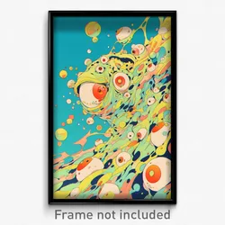 Art Poster - Measly Dump (Psychedelic Trippy Weird 11x17 Print)