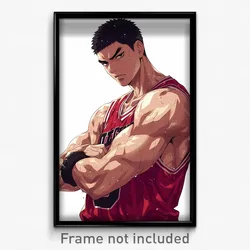 Anime Art Poster - Man Feeling Cynicism Wearing Elaborate String (Print)
