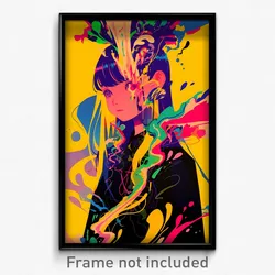 Art Poster - Wiry Copenhagen (Psychedelic Trippy Weird 11x17 Print)