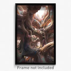 Art Poster - Superb Pit (Psychedelic Trippy Weird 11x17 Print)