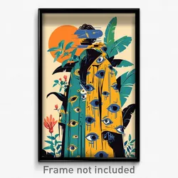 Art Poster - Different Heath (Psychedelic Trippy Weird 11x17 Print)